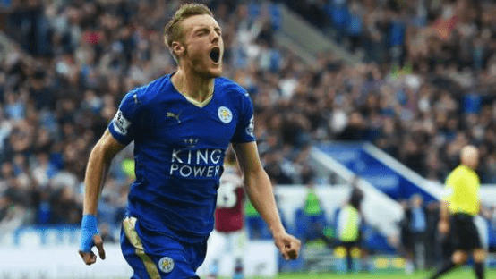  莱斯特城，瓦尔迪里程碑进球助球队反弹  